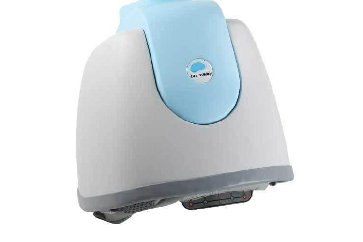 BrainsWay Deep TMS device used during treatment